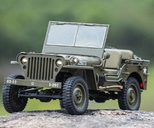 1:6 RocHobby 1941 MB Scaler RC Vehicle Test